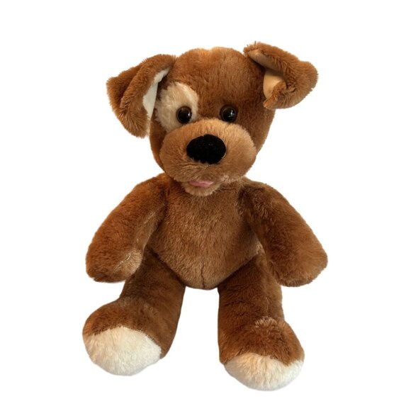 Build A Bear Workshop Dogs Plush Trio Brown & White Stuffed Animals - Picture 3 of 4